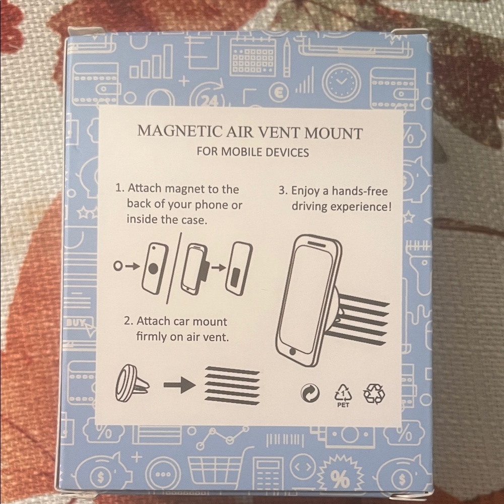 Magnetic Air Vent Mount for Mobile Devices
